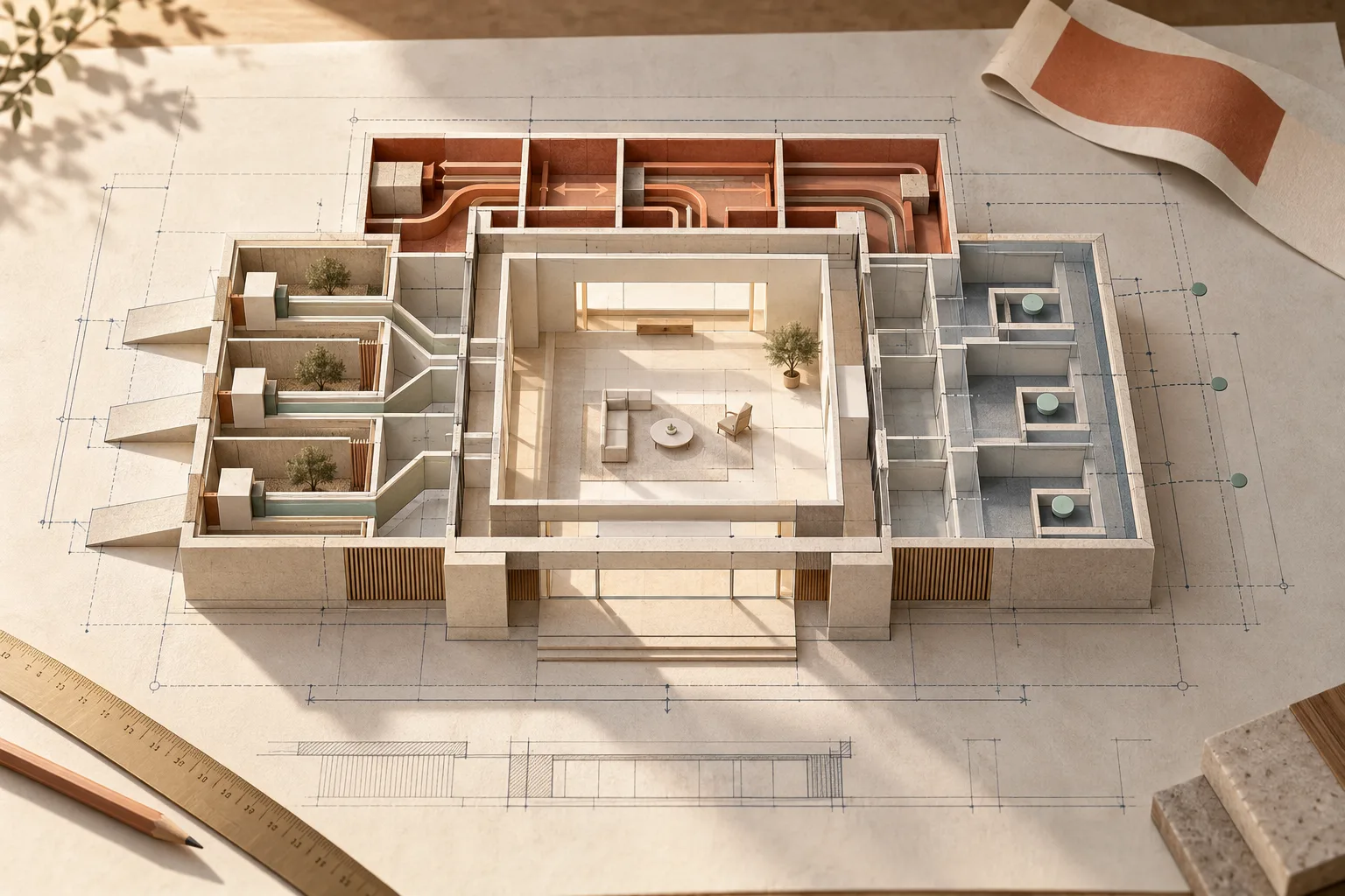 Ein architektonisches Website-Modell integriert Datenminimierung, Lebenszykluskontrollen und Nachweispunkte in seine Struktur.