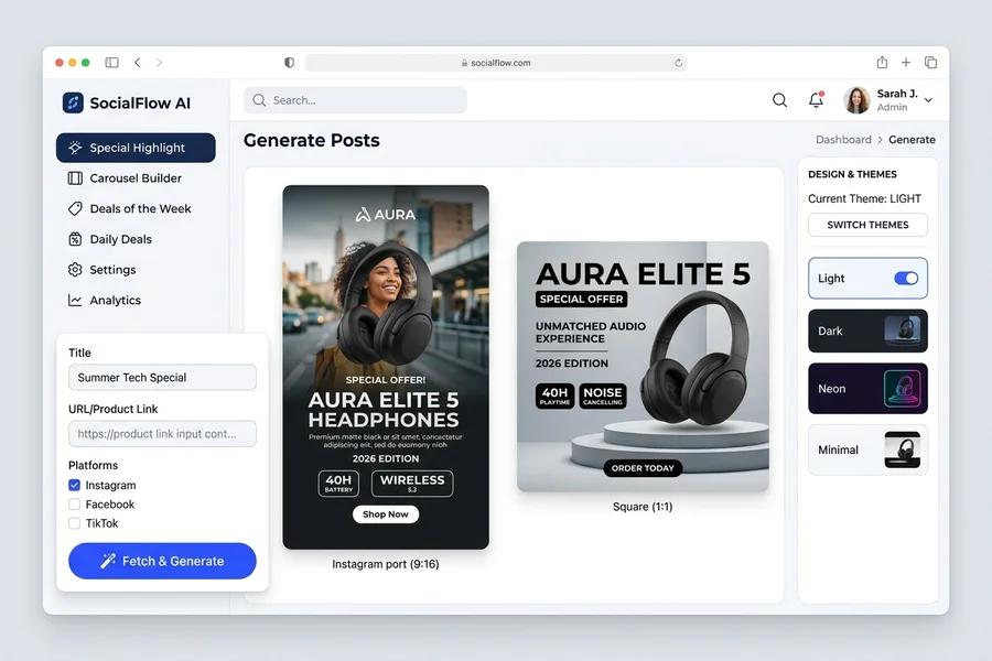 Catalog SMM Automation